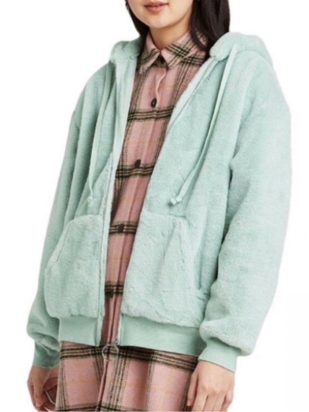 Wild Fable Cozy Plush Zip Hoodie ~ Size XL/XXL - Picture 5 of 6